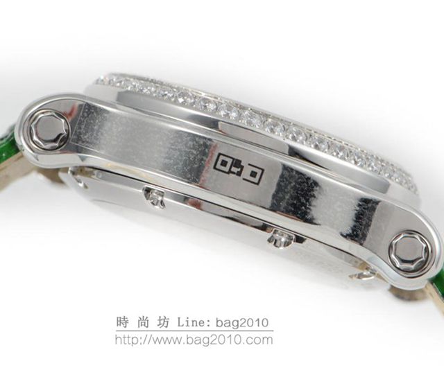 Chopard手錶 蕭邦快樂鑽系列 橢圓型機械6T28新款 蕭邦時尚女表 蕭邦機械女士腕表  hds1841